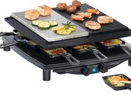 Steba Raclette RC 4 Plus, 8 Raclettepfännchen, 1450 W