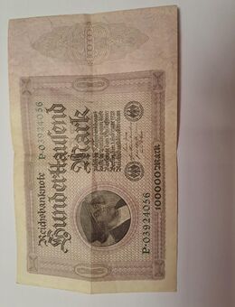 Reichsbanknote - Arzbach