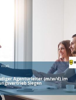 Selbstständiger Agenturleiter (m/w/d) im Versicherungsvertrieb Siegen - Siegen (Universitätsstadt)