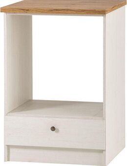 KOCHSTATION Herdumbauschrank KS-Westminster, Herdumbau, Unterschrank, Ofenschrank, Küchenschrank Breite 63 cm, Nischenmaß B/T/H 56,8/62,5/58,8 cm, mit 1 Schubkasten
