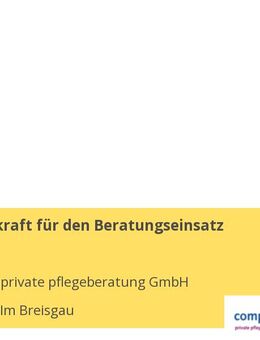 Pflegefachkraft für den Beratungseinsatz (m/w/d) - Freiburg (Breisgau)