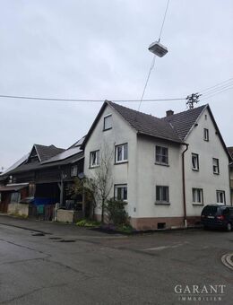 Charmantes Einfamilienhaus aus den 1910er Jahren mit viel Potential (Bauplatz Zweifamilienhaus) - Neuried (Baden-Württemberg)