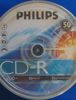 Philips CD-R 700MB 50-er Spindel 52x speed - Jena