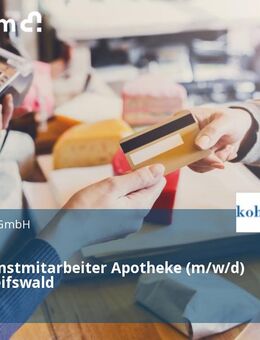 Außendienstmitarbeiter Apotheke (m/w/d) Berlin-Greifswald - Berlin