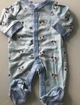 Baby Jungen Kinder Babyboy Mickey Mouse Strampler Disney 100% Baumwolle Bio-Baumwolle Frühgeborenen Gr. 50 - Albstadt