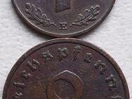 1 Pf 1939 E + 2 Pf 1937 A, Bronze - Schleswig