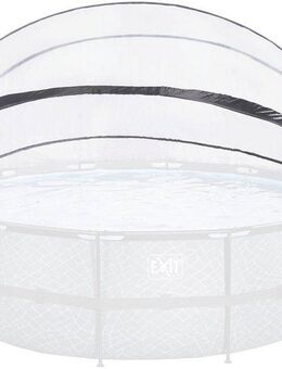 EXIT Poolverdeck multifunktionale Abdeckung zum Aufklappen, geeignet für Framepools
