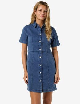 Noisy may Jeanskleid NMNISA S/S SLIM DENIM DRESS VI534MB NOOS