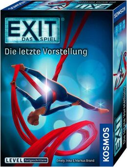 Kosmos Spiel EXIT® Das Spiel Die letzte Vorstellung (F), Rätselspiel, Made in Germany