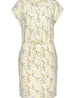 Beachtime Jerseykleid mit Blumenmuster und Taschen, Sommerkleid aus Baumwoll-Mix