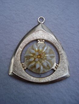Kettenanhänger Edelweiß Modeschmuck - Friedrichsdorf