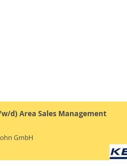Trainee (m/w/d) Area Sales Management - Balingen