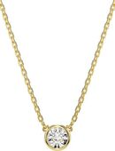 Swarovski Kette mit Anhänger Schmuck Geschenk Halskette Imber, mit Swarovski® Zirkonia (synth) in 00000