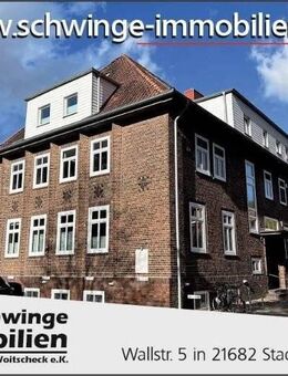 SCHWINGE IMMOBILIEN Stade: Dachgeschosswohnung über 2 Etagen Innenstadt Stade zu verkaufen. - Stade (Hansestadt)