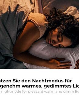 B.K.Licht LED Deckenleuchte WiFi CCT LED Deckenleuchte mit App-Steuerung, RGB, LED fest integriert, Inkl. Nachtlichtfunktion, Timerfunktion Memoryfunktion, Farbwechsel