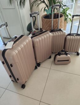 5 teiliges Kofferset 5er Koffer Set Reisekoffer Trolley Rollkoffer Gepäck ABS Zwillingsrollen Hartschale TSA - Berlin Spandau
