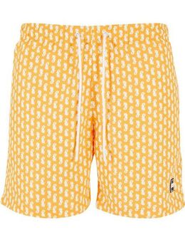 URBAN CLASSICS Badeshorts Urban Classics Herren Pattern Swim Shorts