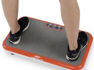 MediaShop Vibrationsplatte VIBROSHAPER, 200 W, 3 Intensitätsstufen, (Set, mit Trainingsbändern)