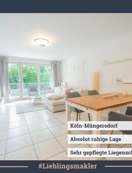 Gehobenes Wohnen in ruhiger Lage || Tiefgarage für Rundumkomfort - Köln