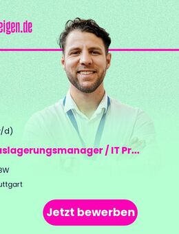 IT Auslagerungsmanager / IT Provider Manager (m/w/d) - Stuttgart