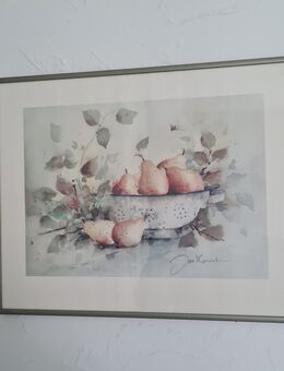 2 Aquarellbilder Äpfel und Birnen Jan K. - Frankfurt (Main) Bockenheim