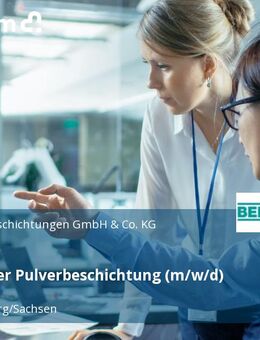 Mitarbeiter Pulverbeschichtung (m/w/d) - Frankenberg (Sachsen)