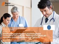 Sozialpädagogische und psychologische Fachkräfte (m/w/d) mit Mehrsprachigkeit als Familien und Einzelfallberater gesucht - Darmstadt