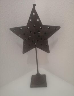 Stern / Weihnachtsstern aus Metall für Teelicht - Krefeld
