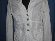 NEU * Stylisch * edel * ungewöhnlich und gut für Allergiker * ALOE VERA * Kostüm * Anzug * Blazer "heine" Gr. 34/ XS * weiß * - Riedlingen