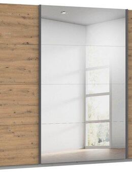 rauch Schwebetürenschrank Kleiderschrank Schrank OTTO´S CHOICE Garderobe AGORDO (in zwei Griff-Farben) Top Innenausstattung, in 4 Breiten und 2 Höhen MADE IN GERMANY