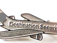 Destination Security- BOSCH - Flugzeug - Anstecker 40 x 16 mm - Doberschütz