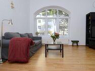 Schöne möblierte 3-Zimmer Wohnung mit Balkon und Internet in Wiesbaden West - Wiesbaden