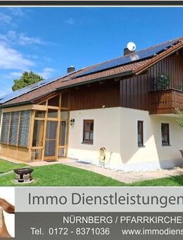 Schöne Doppelhaushälfte (mit Wintergarten) in ruhiger Wohnsiedlungslage - Malching