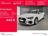 Audi A3, Sportback 40 TFSI e S line VC, Jahr 2023 - Frankfurt (Main)