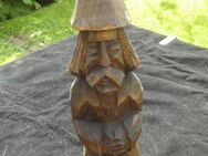 Holz Figur 23 cm Skulptur handgeschnitzt Deko Vintage Retro 12,- - Flensburg