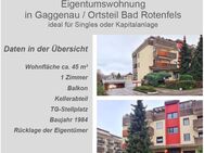 ETW in Bad Rotenfels / TG-Stellplatz + Balkon - Gaggenau