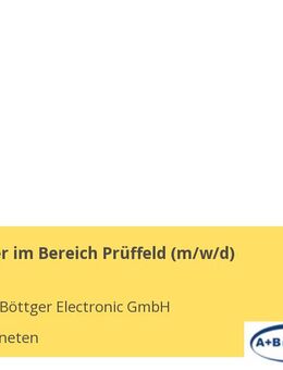 Elektroniker im Bereich Prüffeld (m/w/d) - Großenkneten
