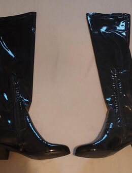 Damen Overknee Lackstiefel - Leer (Ostfriesland)