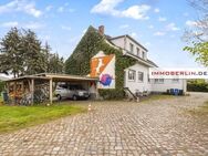 IMMOBERLIN.DE - Ländliches Wohnen & Gewerbe! Sehr attraktives Haus mit Praxisräumen, Wohnung & Ausbaureserve - Kloster Lehnin