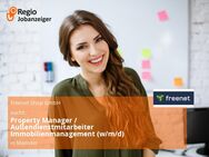 Property Manager / Außendienstmitarbeiter Immobilienmanagement (w/m/d) - Münster