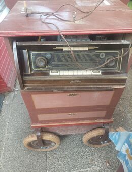 Radio Telefunken mit Orgel Hause - Karlsruhe