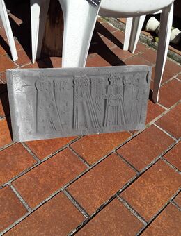 Heilige 3 Könige, ornament in Beton gegossen - Rösrath
