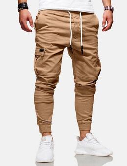 behype Cargohose LANE mit elastischem Bund