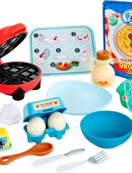 Little Tikes® Spiellebensmittel Creative Chefs Waffles Kit, (18-tlg)