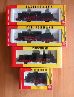 Fleischmann H0 4er-Konvolut Dampfloks in jeweiliger OVP - Gelsenkirchen Buer