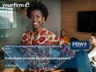 Praktikant (m/w/d) Personalmanagement - Stuttgart