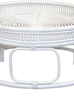 HOFMANN LIVING AND MORE Couchtisch, Rattan-Couchtisch mit oder ohne Glasplatte lieferbar