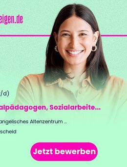 Sozialpädagogen, Sozialarbeiter oder Erzieher (m/w/d) in Voll- oder Teilzeit - Traben-Trarbach