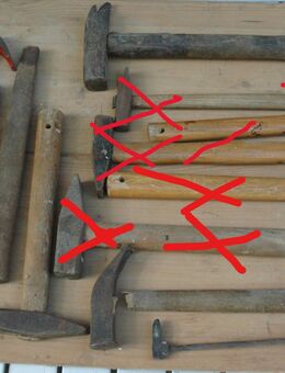 hammer Sammlung! Hammersammlung, teils speziell+ antik teils Gebrauchshammer teils Sammlerstücke - Flensburg