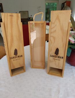 Holzkasten/ Karteikasten mit Schiebedeckel - Königswinter